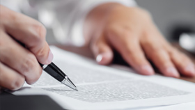 Compliance paperwork